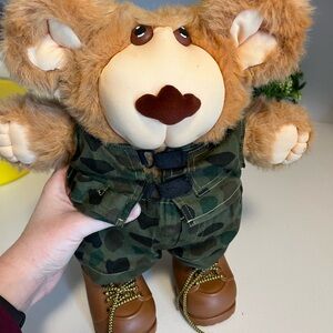 Vintage cabbage patch Furskin bear